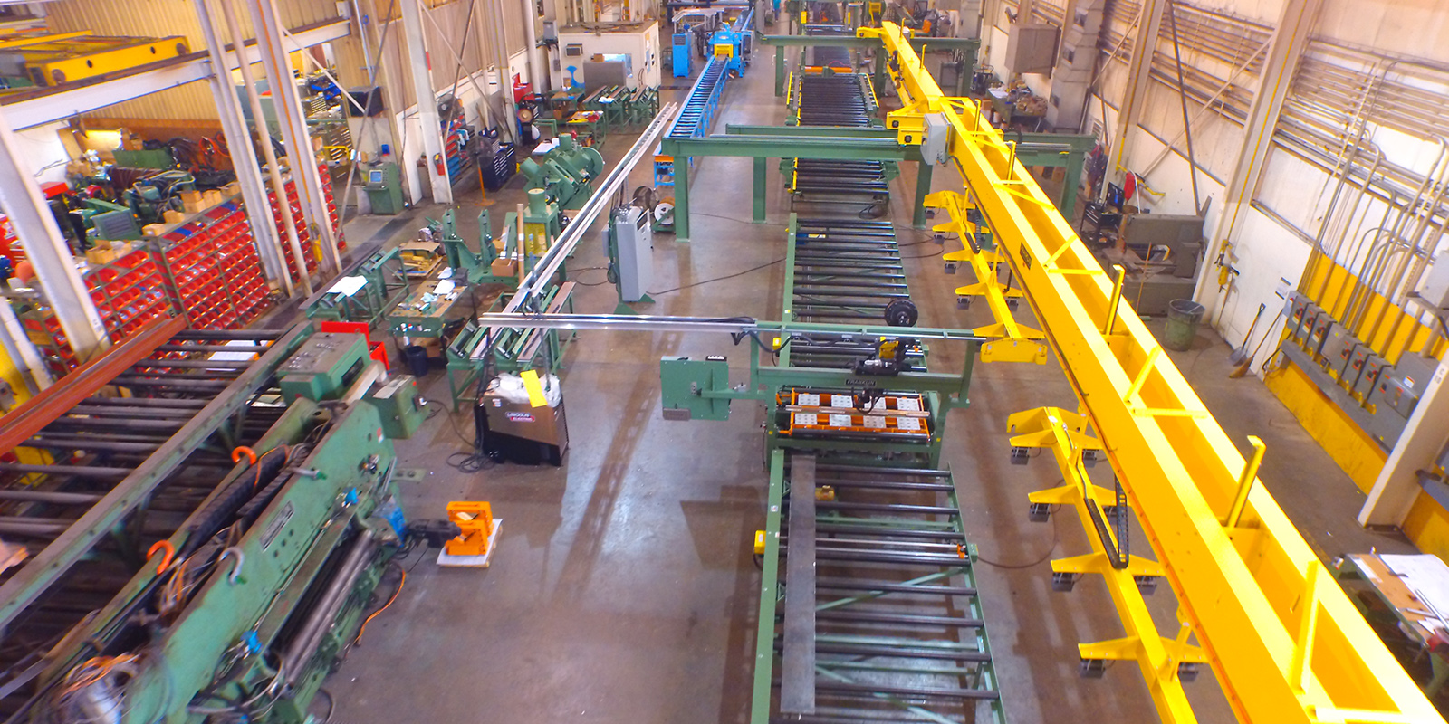 Extensive Experience in Steel Fabricating Equipment